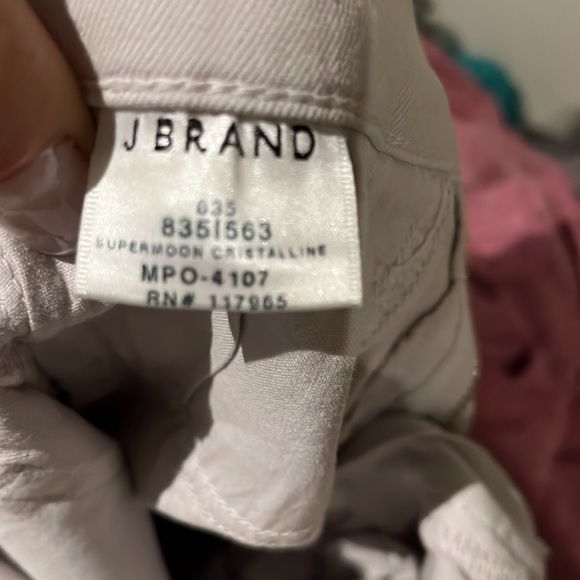 J Brand835 Crop Skinny Jeans Supermoon Cristalline - Picture 11 of 12
